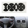 Car Button Decals Interior Stickers for Mercedes Benz W204 C250 C350 E-Class 2008-2014 AC Radio Steering Wheel Air Conditioner Number Door Repair Sticker Kit