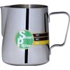 SMART PITCHER Espresso Coffee Milk Frothing Pitcher With Built-In Thermometer, Stainless Steel (12 oz)