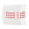 Sunshine Tape Sunshine to Base Hairpiece Wig Tape (36 Pieces) - Back Curve - Double Sided Adhesive Tape for Toupee Lace Front Wig Strong Hold Waterproof Strips