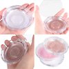 Beavorty 3 Pcs Eyelash Case Empty Eyelash Case Holder Container Storage Organizer False Lashes Crystal Plastic Travel Eyelash Storage Case Individual Lashes Eyelash Holder Lash Cases Paper