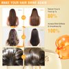 OUKEYA Hair Styling Serum Hair Treatment Serum Hair Vitamin Serum Capsule Styling & Moisturizing Oil Capsules With Vitamins C, E, Argan Oil, Niacinamide, Camellia Seed Oil Moroccan Oil Hair Products