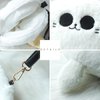 Uomieefy 8inch/20cm Gojocat Plush Bag - Anime Crossbody Plush Purse Stuffed Animal Cat Shoulder Bag Collectible Gift for Anime Fans