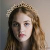 Fashey Star Halo Crown Headband Rhinestone Star Crown Headbands Goddess Halo Crown Costume Party Boho Bridal Wedding Headpiece for Women and Girls (Type B)