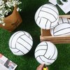Poen 12 Pcs Inflatable Volleyball 8 Inch Water Pool Volleyball with Pump Sports Blow up Beach Balls for Adults Teenagers Outdoor Summer Swimming Pool Game Party Favors