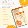 AZURE Vitamin C Brightening Under Eye Pads - Anti Aging, Lifting & Moisturizing Eye Mask Patches - Reduces Fine Lines, Wrinkles, Dark Circles & Puffiness - Skin Care Made in Korea - 5 Pairs