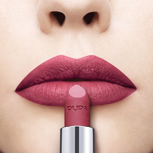 Pupa Milano I'M Matt Pure Color Lipstick - Velvety and Matt Lip Color - For Extraordinary Performance - Rich And Creamy Texture - 013 Brown Rose - 0.123 Oz