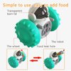 Dog Toy Treat Dispensing, Toys for Dogs, Natural Rubber Puzzle Toys, Tough Toy Treat Dispenser for All Type of Dogs, Innovative Robo Shaped Toy (Blue)