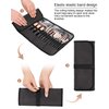 OCHEAL Makeup Brush Holder,Makeup Brush Organizer,Travel Makeup Brushes Bag Cosmetic Bags Pouch for Women Eyebrow Pencil Brushes Makeup Artist -Brushes Not included