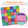 Wooden Alphabet Puzzles for Toddlers 2-4, Alphabet and Number Puzzle with ABC Learning for Toddlers 1-3, Preschool Learning Toys with Chunky ABC Puzzle Board for Girls Boys Kindergarten Ages 1 2 3 4