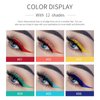 Kyannkara Liquid Eyeliner Colorful Matte Glitter Neon Eyeliner Pencil Pigmented Smudgeproof Long Last Gel Eye Liner（Q01）