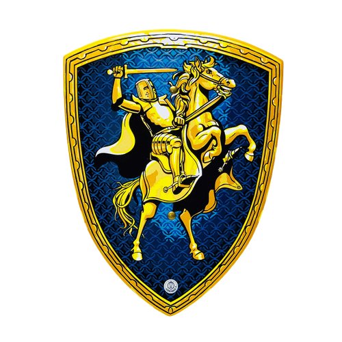 Liontouch Knight Shield for Kids | Pretend Play Foam Toy for Children and Toddlers with Medieval Horseback Riding Knight Theme | Safe Weapons & Battle Accessory for Dress Up, Cosplay & Costumes
