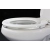 LUXE Bidet 4 piece Universal Toilet Seat Bumper Kit, comes with Strong Adhesive