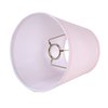 Aspen Creative 56005, Empire Uno Lamp Shade, Baby Pink, 5" Top x 8" Bottom x 7" Slant Height, Slip UNO 33mm