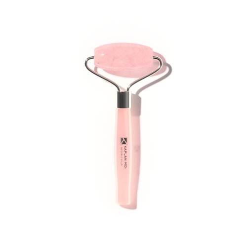 KAPLANMD Diamond Contour Rose Quartz Roller Beauty Tool