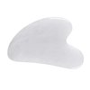 Mndrlin Natural Rock Quartz Crystal Jade Gua Sha Scraping Facial Massage Tool, Stone Scraping Scraper Board for SPA Reduce Fine Lines and Wrinkles Women Men