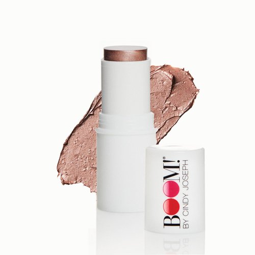 BOOM! by Cindy Joseph Boomstick Glimmer - Natural Face Highlighter Stick & Illuminator for Face & Body - Multi-Use Vegan Makeup Stick for Older Women & Mature Skin