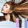 ELANE 4 PCS Root Comb Applicator Bottle,Hair Oil Applicator Bottle for Hair,Oil Comb Applicator Hair Bottle Applicator for Hair Dye Shampoos Hair Salons.6oz (black+white+purple+pink)