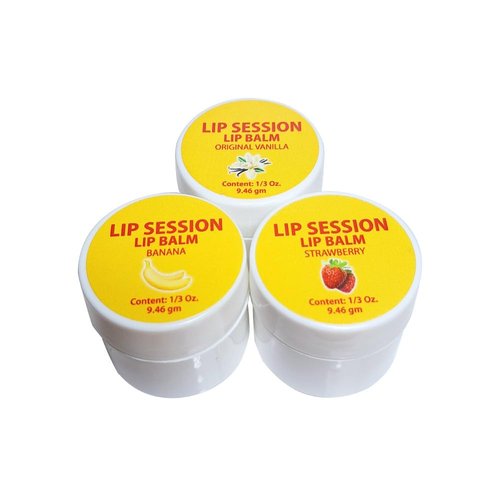 Lip Session Lip Balm (Cold Sores, Dry Chapped Lips & Fever Blisters) Assorted Flavors 3 Pack (1)