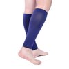 Doc Miller Premium Calf Compression Sleeve 1 Pair 20-30mmHg Graduated Support for Sports Running Circulation Recovery Shin Splints Varicose Veins (Dk Blu, M)