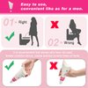 Luxiv 20 50 Pcs Disposable Female Urination Device, Portable Girl Urinal Funnel Women Outside Pee Cup Waterproof Paper Standing Pee Disposable Cup Female Urinal for Camping, Hiking (20)