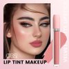 BINGBRUSH Super Stay Matte Longwear No-Budge Liquid Lipstick Makeup,Highly Pigmented Color and Instant Shine, Cheeky, Soft Matte Lip Cream Lightweight Lipgloss (03#&04#, Pack of 2)
