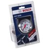 Actron Bosch SP0F000044 Style Line 2" Mechanical Oil Pressure Gauge (White Dial Face, Chrome Bezel)