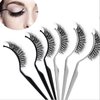 False Eyelashes Display Stick, 6 Pcs 3D Eyelash Extension Try On Sticks False Eyelashes Display Stick Holder Applicator Tool Plant Eyelash Applicator Stick