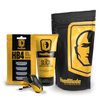 Moto Men's Head Shaving Starter Kit with 5oz HeadSlick Shaving Cream, Shaving Razor, Blade Refills