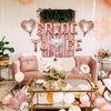 Bachelorette Party Decorations Kits-Rose Gold Bridal Shower Party Decor and Supplies-Bride to Be Balloons, Ring & Champagne Foil Balloons for Bridal Shower