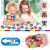 Worgree 50 Pcs Mini Pull Back Cars, Small Race Car Toys Bulk Party Favors for Kids 4-8 8-12 Treasure Box Toys for Classroom Prizes Pinata Goodie Bags Stuffers Birthday Gifts for Boys Girls Toddlers