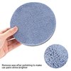 CHEGIF Buffing Polishing Pads, 7Pcs 6.5 Inch 165mm Face for 6Inch 150mm Backing Plate, Car Compound Buffing Sponge Pads and Woolen Pads Cutting Polishing Pad Kit for Car Polishing and Waxing