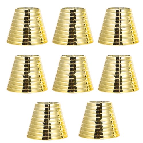 8pcs Simulation Punk Bands Barrette Ponytail Tie Plastic Girls Items Rings Hair Gothic Headwear Buckles Cuff Teeth Use Long Gold Ties Cuff: Ring with Elastic