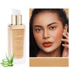 Oulac Foundation Make Up, Skincare Infused With Aloe Leaf And Vitamin E, Medium to High Coverage Liquid Foundation, Foundation Vegan 30ml, Shade：Tan 13
