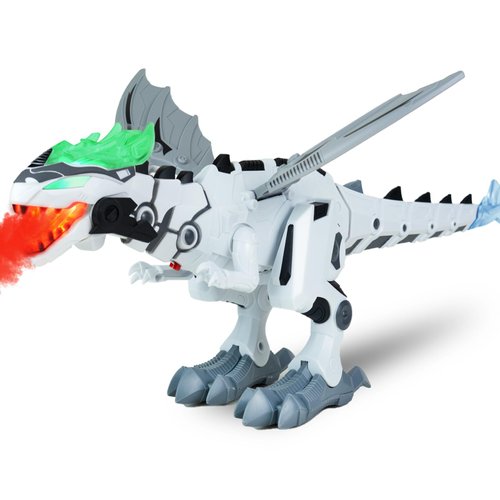 Dinosaur Toys, Walking Dinosaur Toys for Kids 3-5 5-7 Birthday Gifts, Electric Dragon with Fire Breathing & Mist Spary & Roar Sounds, Great Kids Dinosaur Toy for 2-4 3-5 6 7 8 Boys Girls