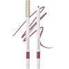 Heart Percent Dote On Mood Lip Pencil Slim, Defines and Fills Creamy Lip Liner Retractable Lipstick Pencil with Built-In Sharpener, M1. Mauvish Mood