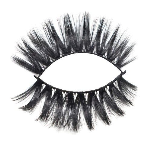 FACE MIRACLE NEW YORK 3D Mink False Eyelashes Full Strip Natural Wispy Fluffy Fake Lashes For Women Thick Cross Long Volume Eyelash Extensions 5 Pairs USA(8029)