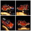 Kyglaring LED Lighting Kit, Compatible with Lego 42177 Technic Mercedes-Benz G 500 Professional Line Car Model leg0 Sets Not Included(Stand Version)