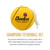 Baden School Quality Tetherball Set | Soft-Touch Tetherball Ball with Durable Rope | Ideal for Schoolyards and Playgrounds