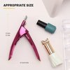 BEZOX Sharp Blade Acrylic Nail Clipper, Professional and High Precision Nail Tip Cutters, False Nail Cutter for Nail Tips