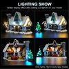 DALDED LED Lighting Kit for Lego Icons Santa's Visit, LED Light Compatible with Lego 10293 Building Block Models (Not Include Lego Set)