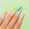 AIMEILI Neon Gel Nail Polish Set Summer Nails Gel Neon Orange Hot Pink Blue Yellow Green Purple Gel Polish 12 Colors Soak Off Led Gel Nail Kit Nails Nail Art Manicure Kit Set 23