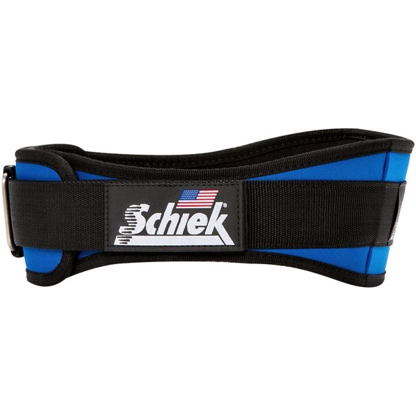 Schiek Sports Model 2004 Nylon 4 3/4" Weight Lifting Belt - XL - Royal Blue