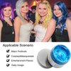 Blue Hair Color Wax, Natural Hairstyle Wax 4.23 oz, Temporary Hairstyle Cream for Party, Cosplay, Halloween, Daily use, Date, Clubbing (Blue)