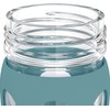 Lifefactory 22-Ounce Glass Water Bottle with Classic Cap and Protective Silicone Sleeve, Aqua Teal