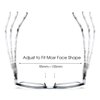 JM Reading Glasses Set of 4 Quality Spring Hinge Readers Men Women Glasses for Reading +1.5 Mix Color