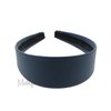 Dark Teal 2 Inch Wide Leather Like Headband Solid Hair band for Women and Girls - Set of 12