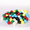 Laviesto 9/16 in Game Replacement Marbles,60pcs Solid Color Game Balls for Chinese Checkers,Aggravation Game,Marble Run,Marble Games(6 Colors)
