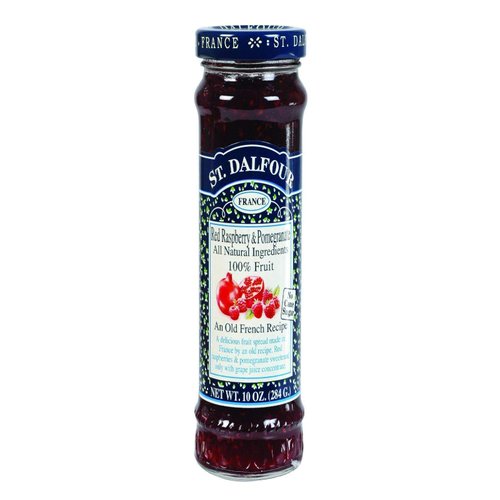 St Dalfour, Fruit Spread Red Raspberry Pomegranate, 10 Ounce