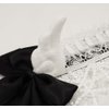 Nite closet Lolita Headdress White Angel Wing Headpiece Gothic Headband for Women Hair Accessory Maid Costume Headdress