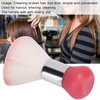 Uxsiya Broken Hair Brush Neck Duster Brush Soft Barber Broken Hair Sweep Brush for Salon Barber Shop(pink)